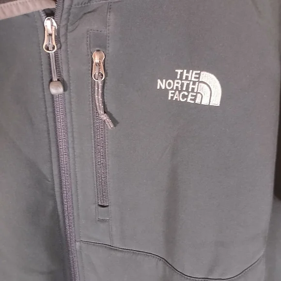 The North Face Men's Fleece Jacket Size XL Navy Blue & Gray Warm Winter Fall - Picture 7 of 10